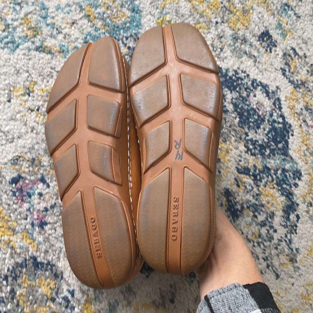 Sebago Stone Harbor Slip On Loafers tan. Women’s size 10M - Picture 6 of 8
